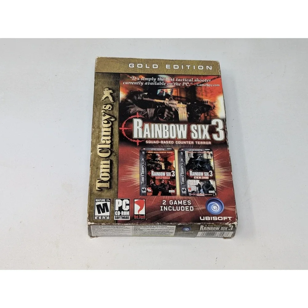 Tom Clancy's Rainbow‎ Six 3: Gold Edition (PC, 2003) In Box – Brand New & Sealed